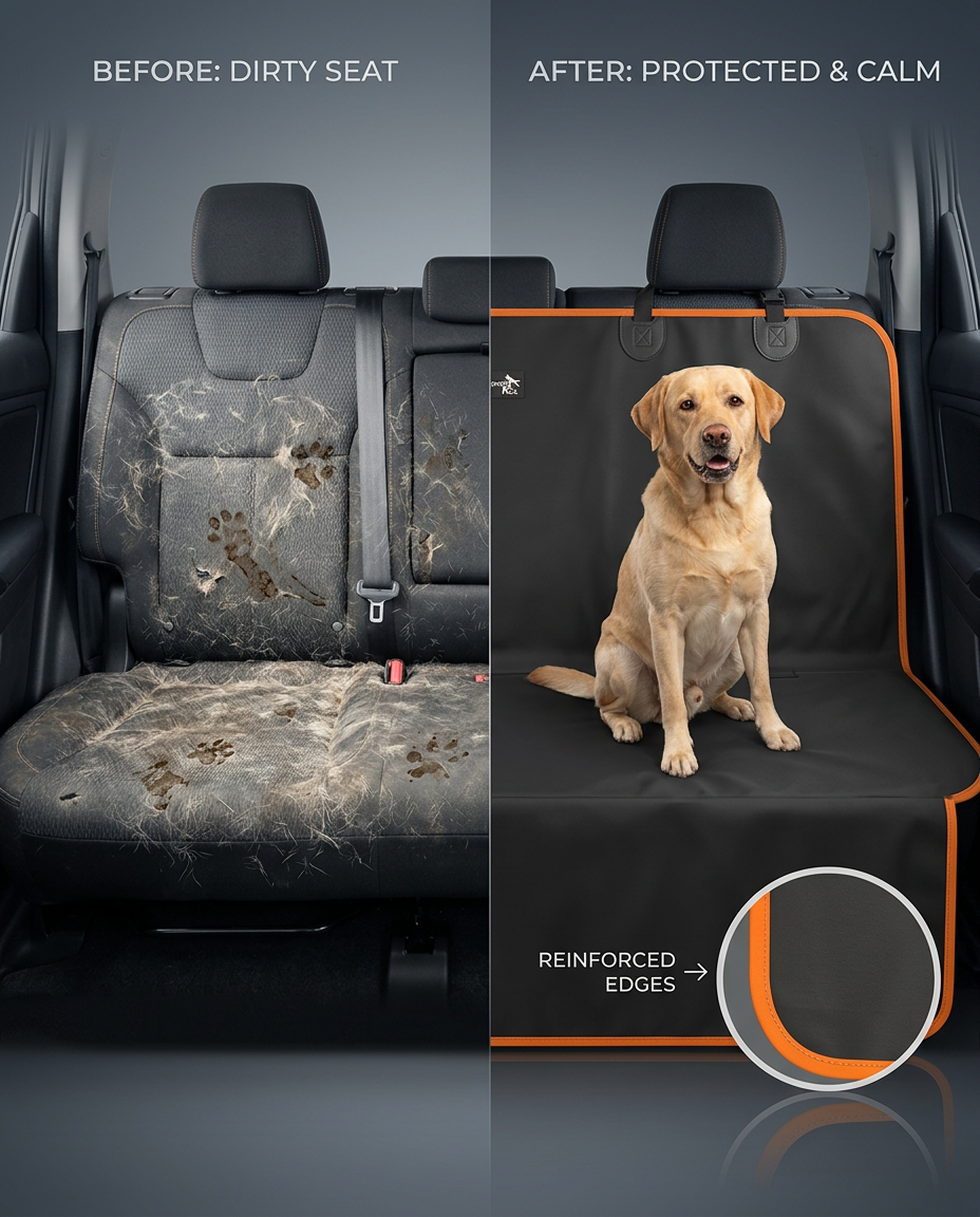 Premium Dog Car Seat Protector