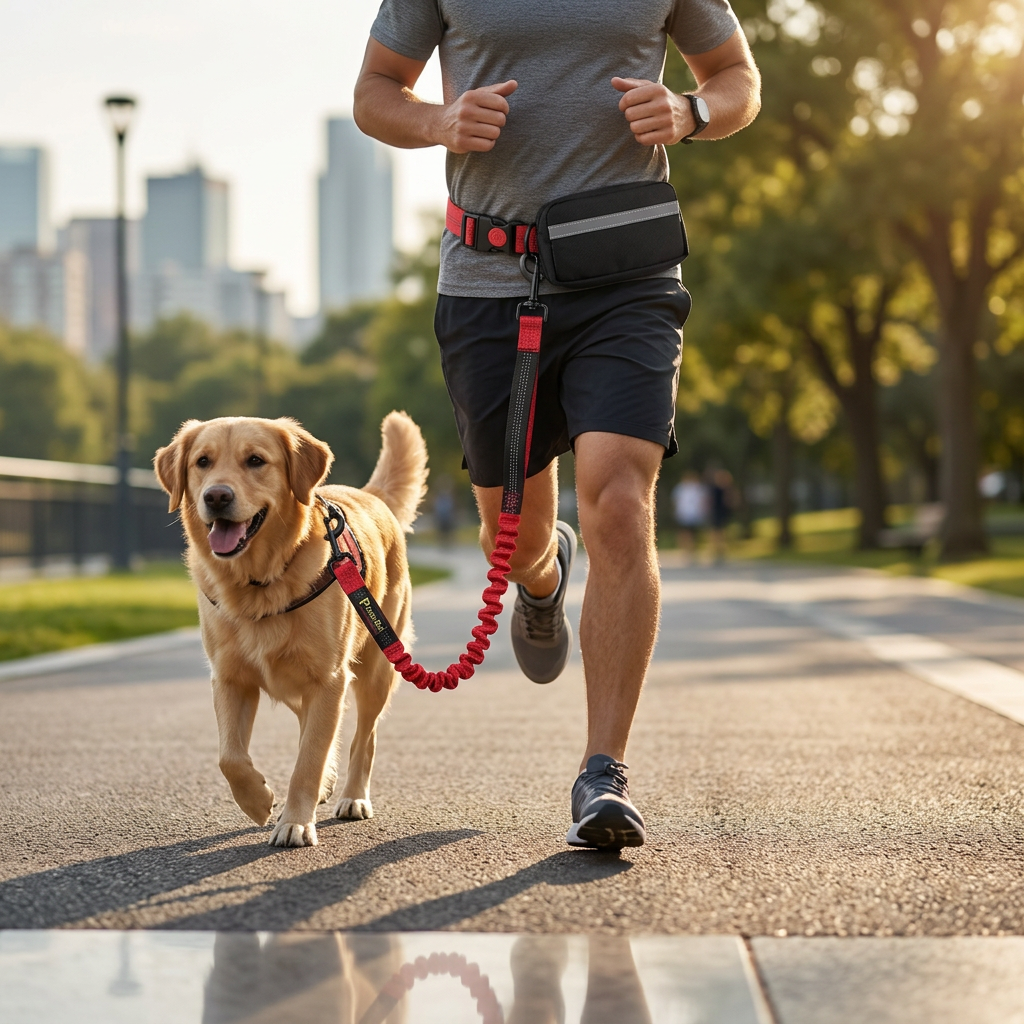 Plutus Pet™ Hands-Free Dog Leash - (Retractable)