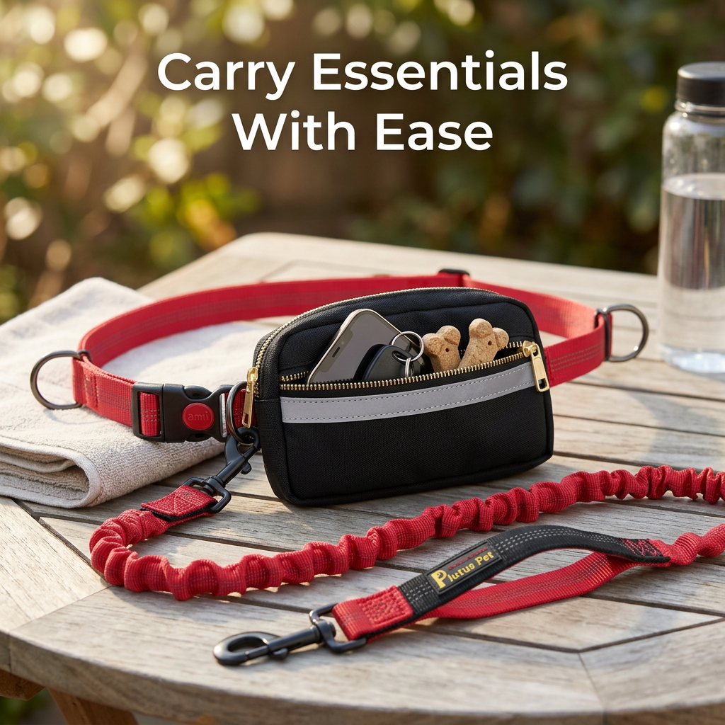 Plutus Pet™ Hands-Free Dog Leash - (Retractable)