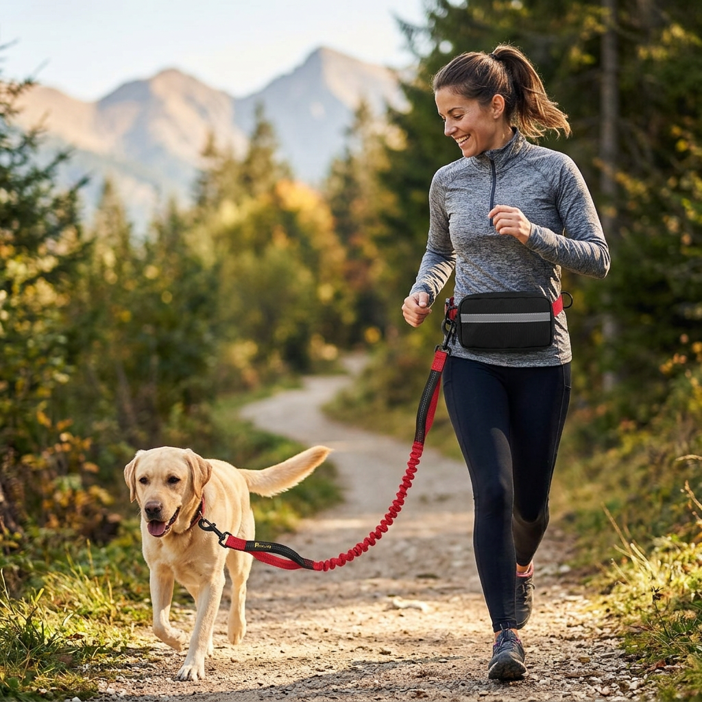 Plutus Pet™ Hands-Free Dog Leash - (Retractable)