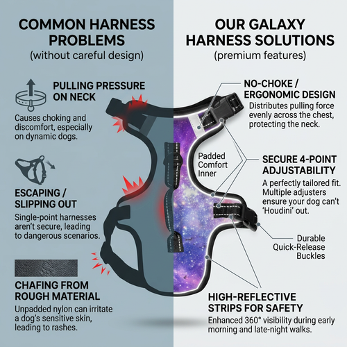 GalaxyGuard™ No-Pull Dog Harness