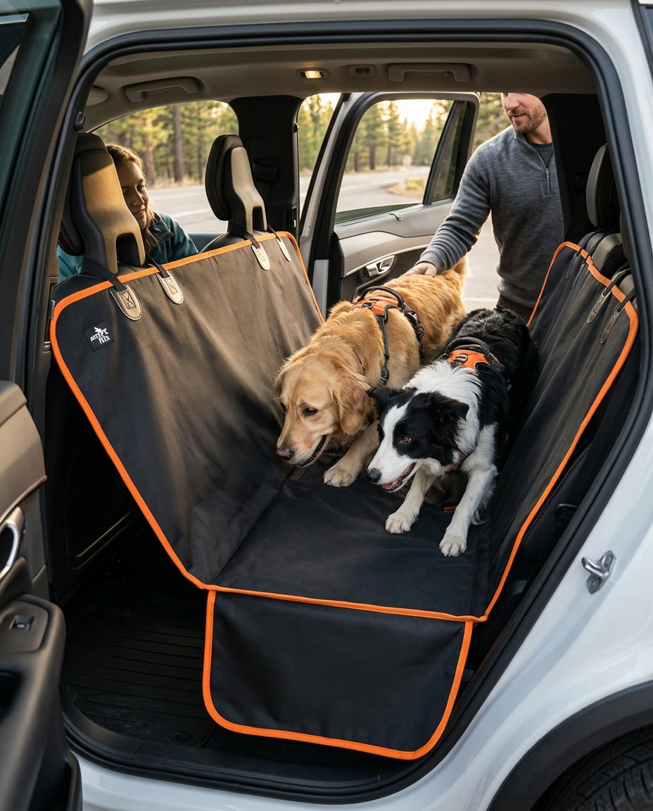 Premium Dog Car Seat Protector