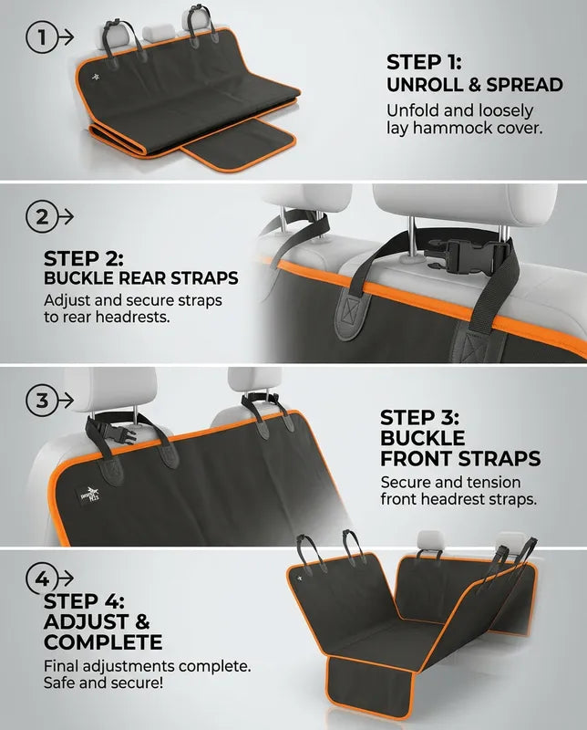 Premium Dog Car Seat Protector